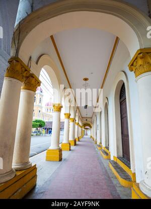 Colonial architecture in Nicaragua Stock Photo