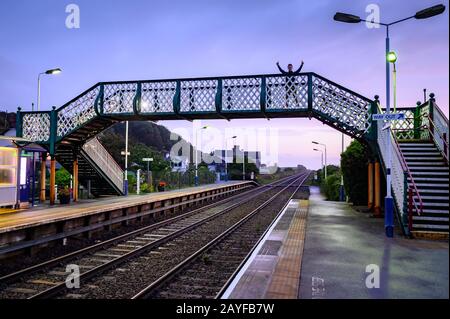 Kirkby in Furness Railway Station, Cumbria Stock Photo