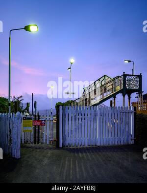 Kirkby in Furness Railway Station, Cumbria Stock Photo