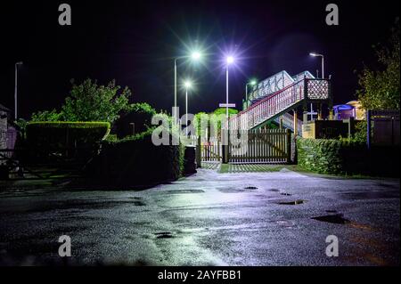 Kirkby in Furness Railway Station, Cumbria Stock Photo