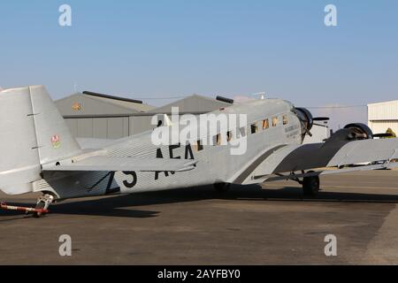 South Africa's Ju 52 'Jan Van Riebeeck' Stock Photo