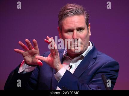 Labour leadership candidate Sir Keir Starmer spaeking during the Labour leadership hustings at the SEC centre, Glasgow. Stock Photo