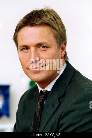 THOMAS BODSTRÖM Swedish minister of Justice and ex footballer Stock Photo