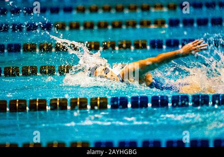 Amy Van Dyken (USA) at the 1996 Olympic Summer Games Stock Photo - Alamy