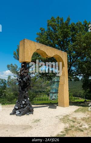 PSICOPOMPOS by Tunga at the Chateau la Coste near Aix-en-Provence in ...