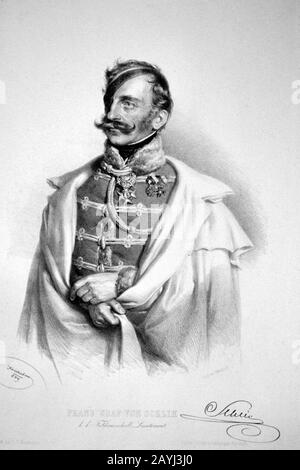 Franz Graf von Schlik. Stock Photo