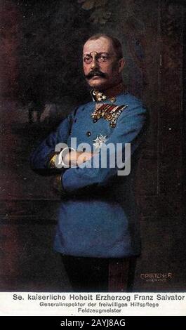 Franz Salvator Austria 1866 1939. Stock Photo