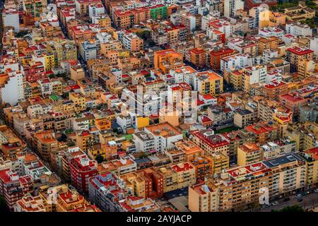 residental ares Camp redo in palma, 04.01.2020, aerial view, Spain, Balearic Islands, Majorca, Palma Stock Photo