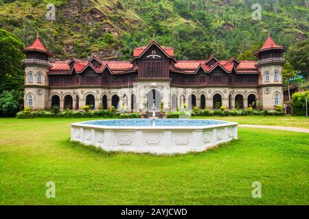 Padam Palace in Rampur Bushahr town, Himachal Pradesh state in India Stock Photo