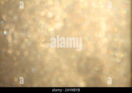 Abstract bright backdrop on soft light background. Blur blank space wallpaper soft focus. Blurred defocused bright glittering lights. Stock Photo