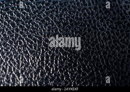 Black plastic texture useful as background dark Stock Photo