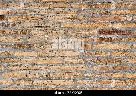Background from a rough historic brick wall Stock Photo