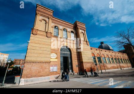 Madrid, Spain - February 15, 2020: National Museum of Natural Sciences at Paseo de la Castellana street in City of Madrid, Spain Stock Photo