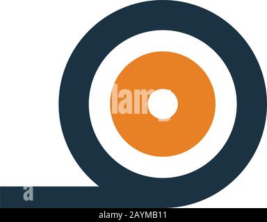 Tape icon, Adhesive, packaging tape for commercial, print media, web or any type of design projects. Stock Vector