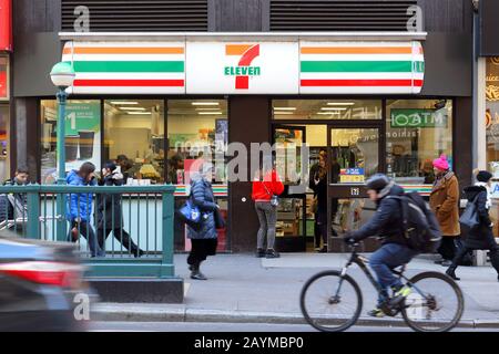 A 7-Eleven convenience store in New York on Thursday, April 7, 2016 ...