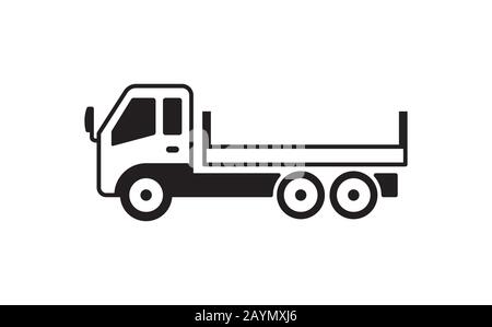 Transport truck illustration Stock Vector