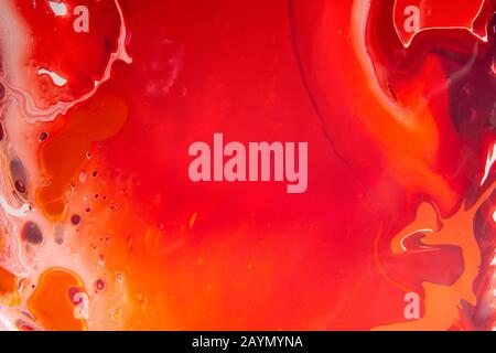 Swirl color ripple movement Luxury background in red shadows Stock Photo
