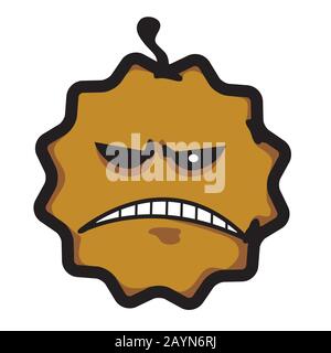 virus , bacteria , microbe image illustration Stock Vector