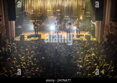 Shed Seven performing at the O2 Academy in Bournemouth. 15.20.2020 Credit: Charlie Raven/Alamy Stock Photo