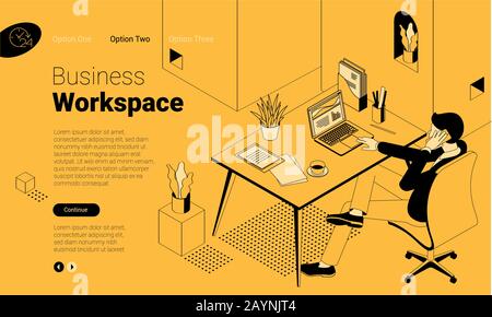 business and data analysis Stock Vector