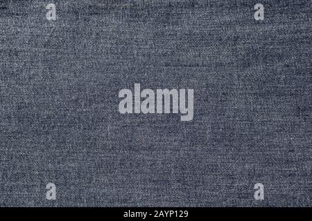 Textured background of washed blue denim fabric Stock Photo