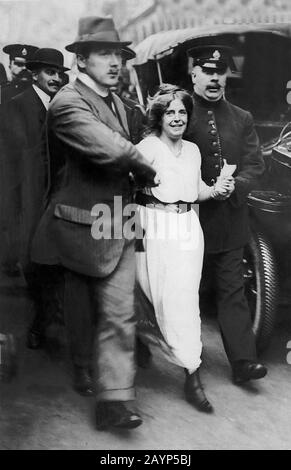 ANNIE KENNEY (1879-1953) English political activist and suffragette ...