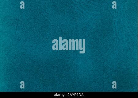 Green leather texture background macro close up view Stock Photo