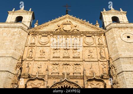 Valladolid, Spain. The Iglesia de San Pablo (Church of Saint Paul) Stock Photo