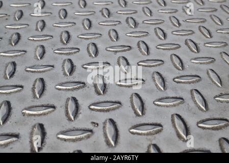 Bumpy Metal Texture Stock Photo