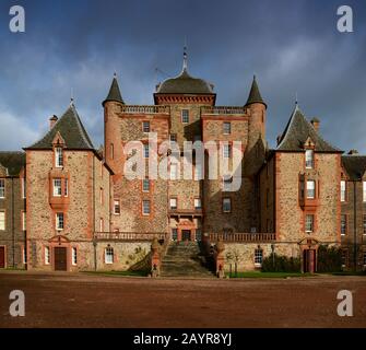 Thirlestane Castle near the town of Lauder in the Scottish Borders Stock Photo