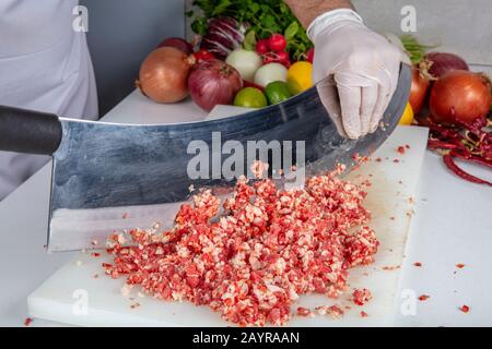 Turkish Zirh Butcher's Knife