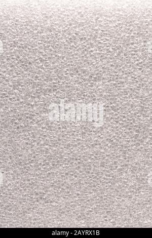 White foam - textured background, with a beautiful three-dimensional texture. Leaf, top view. soft vertical photo. Stock Photo