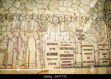 Monument to the Fatherland, Merida, Mexico Stock Photo