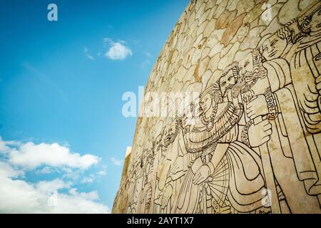 Monument to the Fatherland, Merida, Mexico Stock Photo