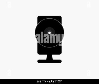 Camera, webcam icon. Vector illustration, flat design. Stock Vector