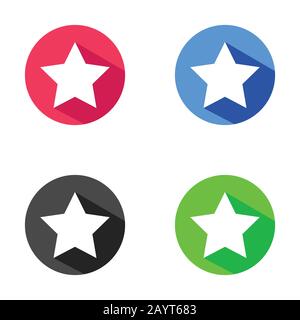 Star related glyph icon, Rank symbol. Favorite sign Stock Vector
