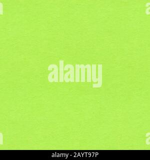 Bright green paper or carton background. Seamless square texture, tile ready. Stock Photo