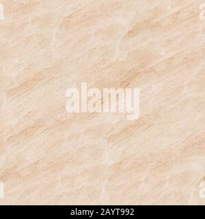 Beige cream white crack marble texture. Seamless square background, tile ready. Stock Photo