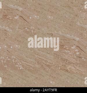 Beige stone background. Seamless square texture, tile ready. Stock Photo