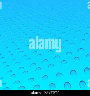 Abstract blue circles geometric hole pattern wave background and texture. Vector illustration Stock Vector