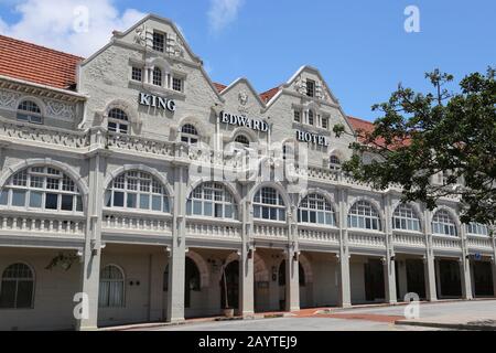 Former King Edward Hotel (now private apartments), Athol Fugard Terrace, Port Elizabeth, Nelson Mandela Bay, Eastern Cape Province, South Africa Stock Photo