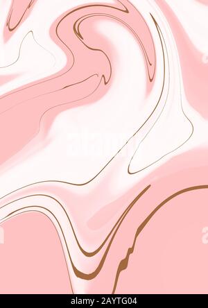 Abstract painting, can be used as a trendy background Stock Photo