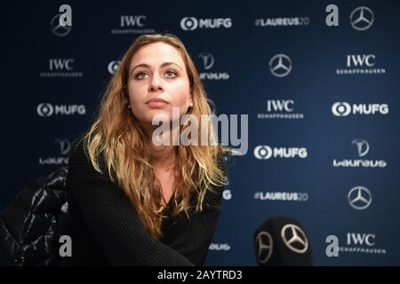 Berlin, Deutschland. 17th Feb, 2020. Racing driver Sophia Floersch. GES/Laureus World Sports Awards 2020, Berlin, February 17th, 2020 | usage worldwide Credit: dpa/Alamy Live News Stock Photo