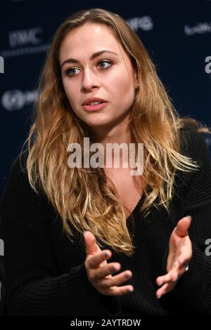 Berlin, Deutschland. 17th Feb, 2020. Racing driver Sophia Floersch. GES/Laureus World Sports Awards 2020, Berlin, February 17th, 2020 | usage worldwide Credit: dpa/Alamy Live News Stock Photo