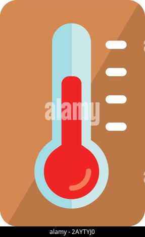 Thermometer / barometer icon Stock Vector