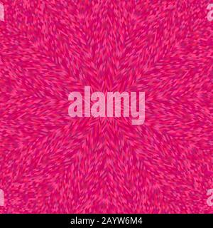 Dynamic tiled pattern background design - colorful hypnotic psychedelic circular vector graphic with geometrical tiles Stock Vector