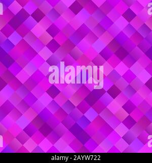 Gradient abstract square pattern background - colorful vector design from squares Stock Vector