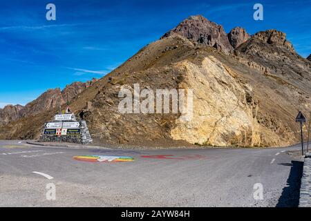 Mountain view in Ecrins national park, France, Europe Stock Photo