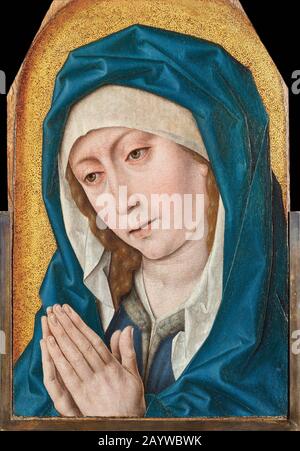 Mater Dolorosa. Museum: Musée National d'Histoire et d'Art, Luxembourg. Author: AELBRECHT BOUTS. Stock Photo