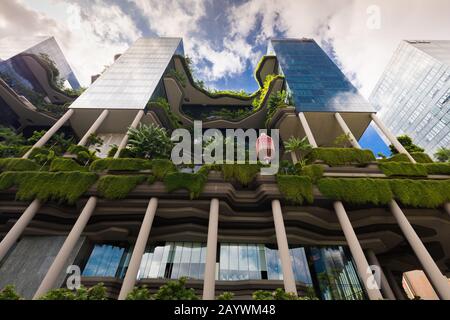 Hotel Parkroyal on Pickering Stock Photo